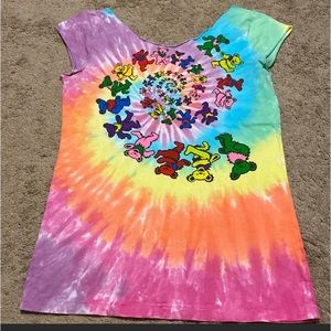Sexy Cut Out Neck and Sleeve Grateful Dead Tee! Fab!